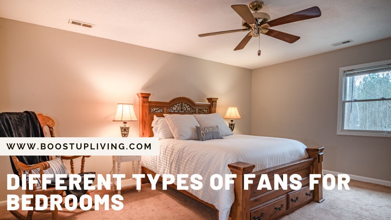 Different Types of Fans for Bedrooms